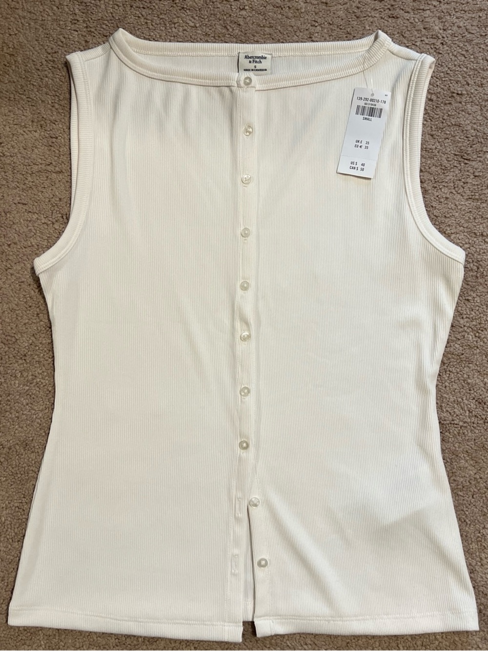 NWT Abercrombie Tank